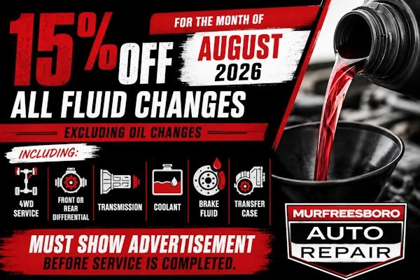 Fluid Service Special August 2026